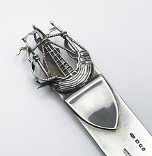 GOLDEN HIND SILVER BOOKMARK