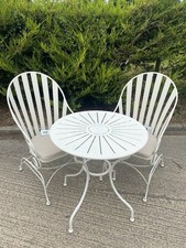 ROCKING GARDEN BISTRO SET IN 4 COLOURS - GRADE B CLEARANCE