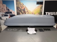 Halfords 420 grey roof box 420