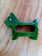 Vintage Green Marbled Bakelite