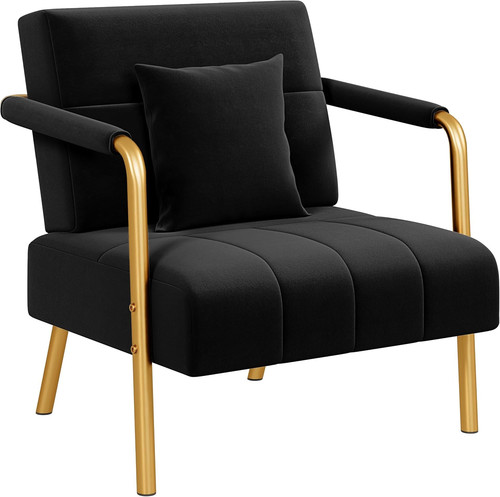Velvet single sofa chair - single,