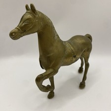 Vintage brass horse figurine - horse,