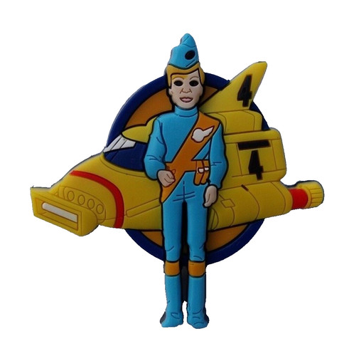 Thunderbirds pin badge - thunderbirds,