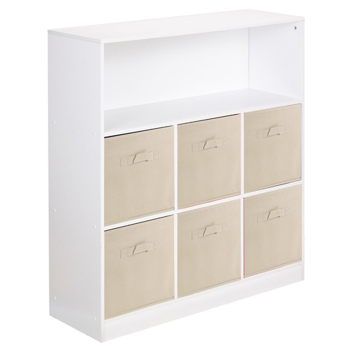 Wooden wide cubed cupboard - 7,