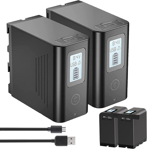 8800mah f970 battery usb - 8800mah, np-f970