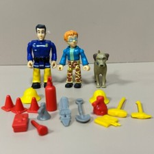 3pcs Fireman Sam Elvis Norman