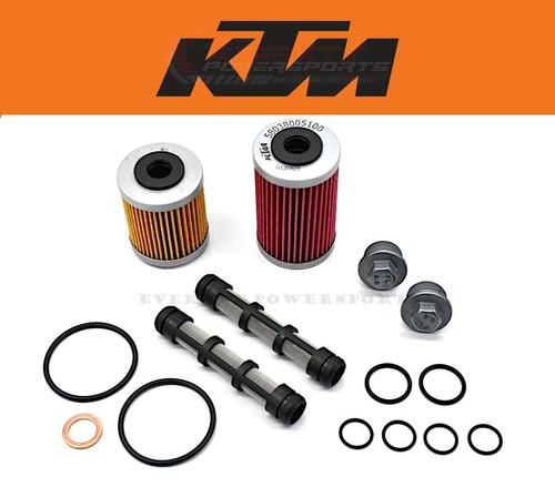 Oil filter change complete - change,
