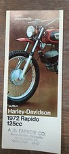 1972 Harley Davidson  Rapido