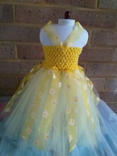 18" dolls Yellow Tutu Dress ~