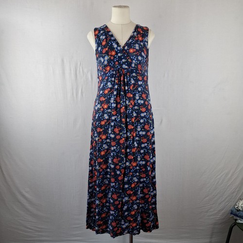 Amari blue floral midi - blue, dress