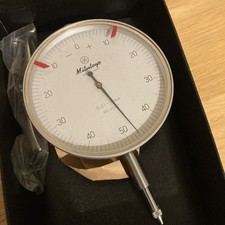 Mitutoyo Dial Test Indicator 3047 0.01mm -10mm 75mm Diameter Made In Japan