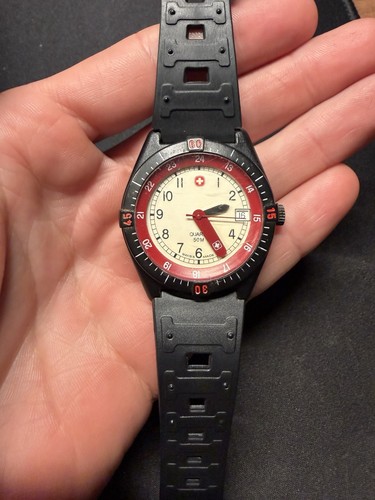 Rare swiss army quartz watch - rare,