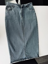 Shein Denim Stretchy Midi