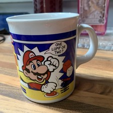 Retro 1993 Nintendo Super Mario Bros Kinnerton Mug by TAMS - 9.5cm tall