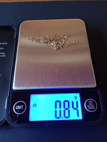 9ct delicate gold chain - 9ct,