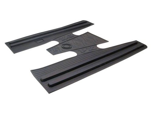 Floor mat black for vespa - floor,