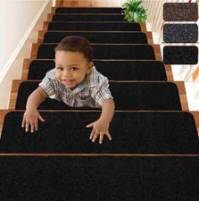 Carpet Black Stair Treads