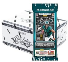 PANINI 2024 Absolute Football NFL Trading Cards Box SEALED (x12 Packs)