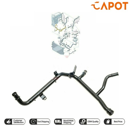 Metal coolant pipe - pipe, 038121065ce