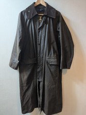 Barbour Classic Burghley Wax Jacket C38 / 97cm Olive Vintage 2000