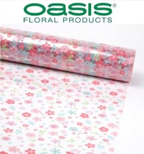 80cm Wide Cellophane Pink