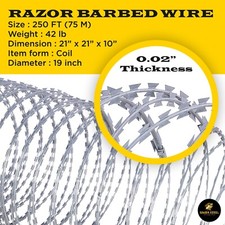 BTO-22 Razor Wire 250 FT