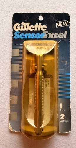 Vintage gillette metal sensor - metal,