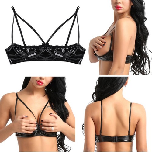Women faux leather - women, cup