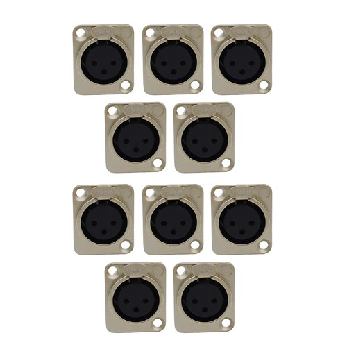 10pack microphone xlr 3pin - xlr,