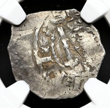 ENGLAND, Norman. Stephen, 1135-1154. Silver Penny, S-1278, NGC VF30