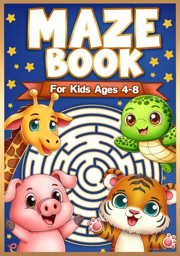 Maze book for - for, 4-8