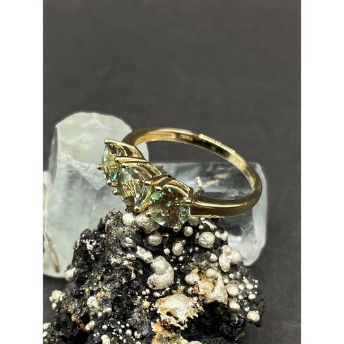 Andesine trilogy ring 10ct - trilogy,