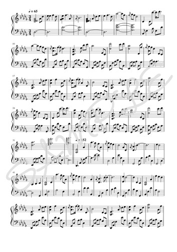 Sheet music edible icing cake - edible,