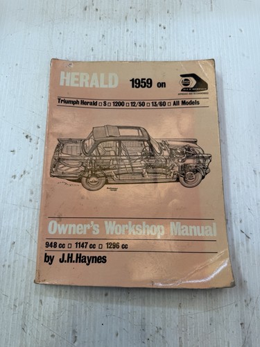 Triumph herald owner - triumph, owner's