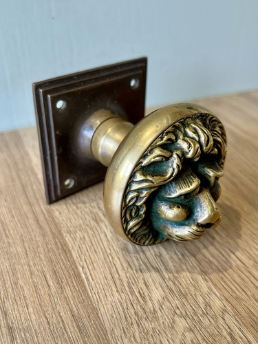 Antique edwardian solid brass - edwardian,