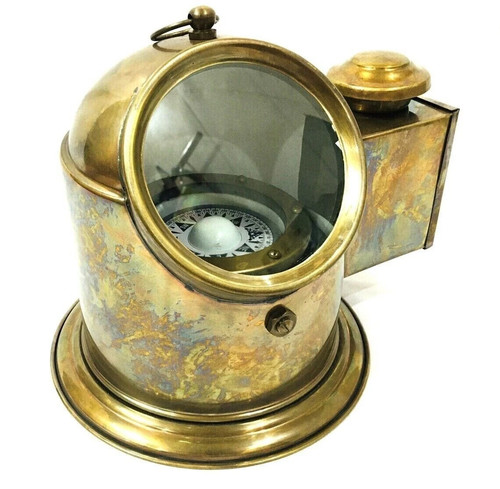 Vintage marine binnacle - binnacle, boat