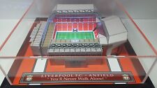 LIVERPOOL ANFIELD STADIUM MODEL STADIUM WITH WORKING LIGHTS & PERSPEX COVER