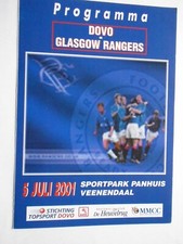 Dovo v Rangers 2001/02 Friendly