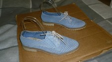 Clarks somerset blue leather - clarks,