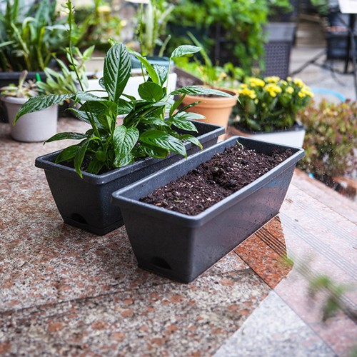5pcs rectangular trough plant - trough,