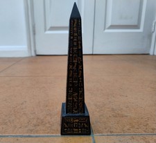 Vintage Shudehill Giftware obelisk ornament, preowned, very good condition