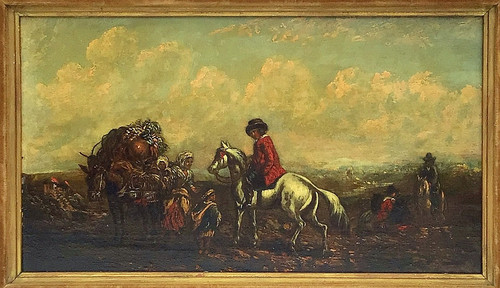 Antique 18th century oil - 18th,