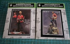 Beneito miniatures. X2 54mm Figures  White Metal In Boxes