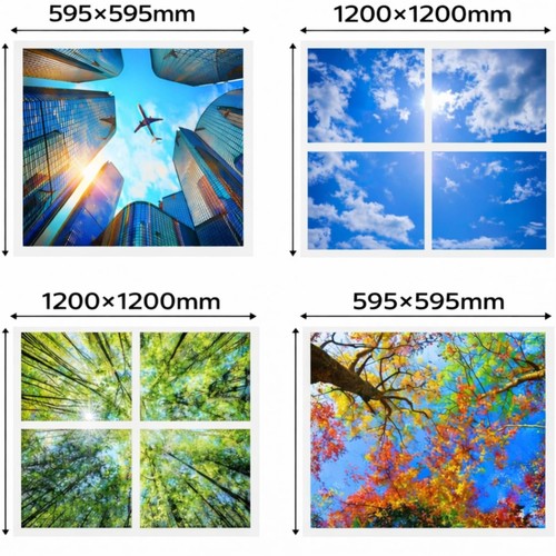 Decorative ceiling panels - panels, led
