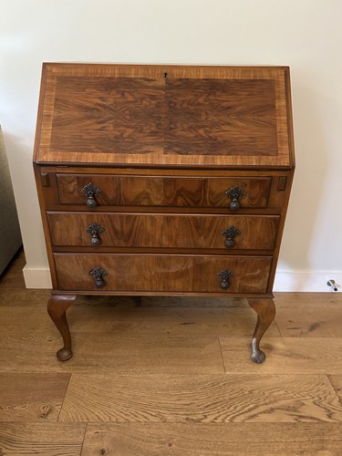 Antique bureau writing desk - writing,
