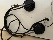 Antique headphones for radio - antique,