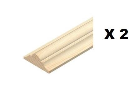 Double astragal decorative - double,