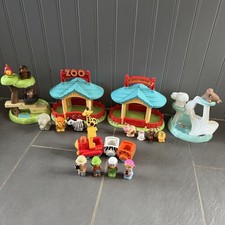 ELC Happyland Zoo Play Set Bundle Animals Figures Train Pets Corner Monkey polar