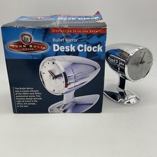 Bullet Mirror Desk Clock John