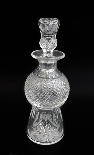 Edinburgh scotland crystal cut - edinburgh,